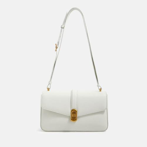 Luxury Versatile Women's Messenger Bag Vegan Leather One-Shoulder Diagonal Cross Armpit Bag Fashionable Hand-held Small Square