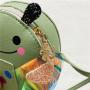 Customr Tote bag seven star ladybug doll pendant portable decorative zipper chain niche design plus logo
