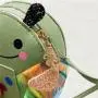 Customr Tote bag seven star ladybug doll pendant portable decorative zipper chain niche design plus logo