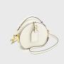 2024 Custom Crocodile Vegan Leather Round Hand Bags For Women Ladies Circle Purse