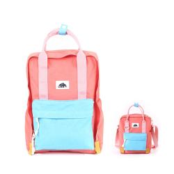 CHANGRONG Custom Cute Lightweight Small color block Style School backpack