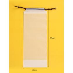 HR714 Drawstring Wet Umbrella Bags Dispenser Transparent Waterproof Portable Umbrella Storage Bag Outdoor Pocket Umbrella Bag