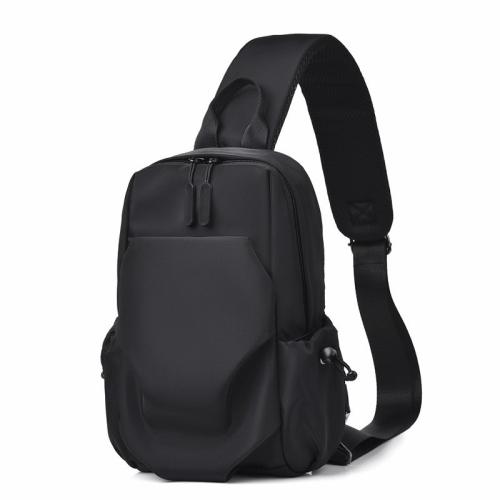 Fashion  Casual Men's Chest Bag Simple One-shoulder Crossbody Bag Multi-functional Messenger Bag