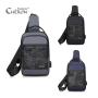 Personalized Ecofriendly Sling Bag Many Pockets Usb Port Cross Body Chest Bag For Man In Big Size