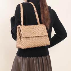 Custom Luxury Designer Women Soft Pu Leather Woven Purse Handbags Summer For Women Luxury Ladies Shoulder Crossbody Bags