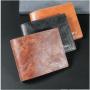 HR330 Hot Selling Hot Beach Men's Wallet Imitation Genuine Leather Fashion Youth Money Clip Short Men's Ticket Clip Handheld