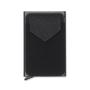 KHF29 2023 Men's PU Automatic Pop-up Card Holder with Aluminum Box RFID Metal European and American Style Card Case