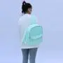Keymay Custom Logo Secondary Primary School Bag Nylon Waterproof Travel Bag Kids Backpack Cute print Mini Backpack