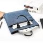 Oxford Cloth Briefcase Large Capacity Meeting Briefcase Waterproof Portable Document Bag Custom Logo