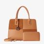 Susen Chrisbella patchwork capacity hand bags Pu leather high quality custom purses and handbags wholesale bags women