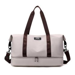 HR718 Hot Selling Men Bag Travel Messenger Horizontal Version Cover Simple Shoulder Crossbody Sport Bag Oxford Printed Logo Bag