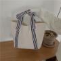 Female bow canvas bag