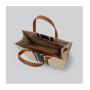 Cross-Border Korean Version Of Women'S Briefcase Celebrity Professional Simple Fashion Large Capacity Canvas Bag
