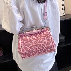 2023 Newest Vintage Women Luxury Bags Large Capacity Button Luxury Shoulder Bag Famous Brands Ladies Designer Bolsas Para Mujer