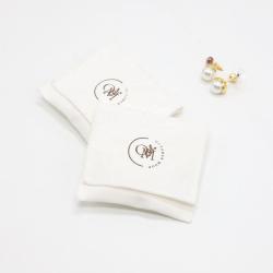 Hot Sale Mini Jewelry Pouch Packaging Bag Luxury Envelope Earring Flap Bag Small Earring Envelope Pouch