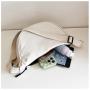 2024 new nylon simple shoulder bag fashion mommy shopping dumpling bag soft student crossbody bag