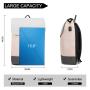 LOVEVOOK RPET Custom Women Men Backpack Teenager School Laptop Rucksack 15.6 Inch Anti-Theft Travel Bag Outdoor Travel Backpacks