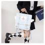 KBW431 Retro Women Shoulder Bag New Pu Dark Wind Love Angel Travel Crossbody Backpack Students Schoolbag For Girls