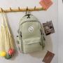 Gelory High Quality Simple School Teen Casual School Bag Large Capacity Multifonction Campus Student Backpack