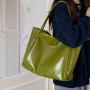 Cheap Bright Vegan Leather Tote Bags Women Handbags Ladies Shoulder Sling Bag Women Big Totes Handbag Wholesale
