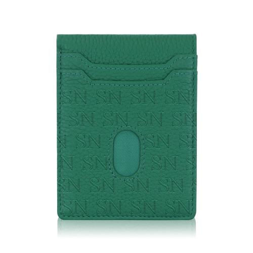 wholesale mens slim wallet minimalist genuine leather rfid blocking bifold credit card holder with gift box cartera de hombre