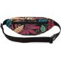 Gelory Sports Outdoor Fashion Colorful Flowers Patterned Nylon Sports Fanny Pack Travel Waist Bag