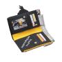 Customized small zipper wallet for women cartoon pattern leather women's wallet