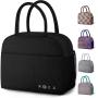 Gelory Reusable Leakproof Thermal Bento Lunch Box Storage Bag Tote Insulated Cooler Lunch Bag For Camping