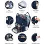 LOVEVOOK All-in-One Travel Diaper Bag Multifunction Large Nappy Bag with Changing Pad & Pacifier Case mummy baby diaper Bag