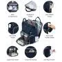 LOVEVOOK All-in-One Travel Diaper Bag Multifunction Large Nappy Bag with Changing Pad & Pacifier Case mummy baby diaper Bag