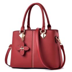 ZR718 Woman Bag Handbag Lady Flower PU Fashion Female Zipper Portable Big Shoulder Bag Girl Versatile Tote Bag Shopping Party