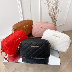 2024 Ladies Embroidered Diamond Fashion Shoulder Bag Portable Camera Messenger Bag Single Strap for Christmas Gift