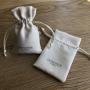 Custom Logo Suede Jewelry Packaging Pouch Bag Suede Packaging Jewellery Bag