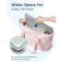 Custom popular lightweight fluffy winter shopping bag yoga crossbody bag Women Handbag Puffer Tote Bag for Ladies