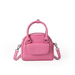 PU Material Soft Zipper Handbag Shoulder Shopping Tote Bag With Design Shopping Bags Women Shoulder