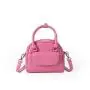 PU Material Soft Zipper Handbag Shoulder Shopping Tote Bag With Design Shopping Bags Women Shoulder