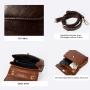 Custom LOGO Simple Black Handle Shoulder Leather Crossbody Flap Tote Bag Ladies Factory Customized