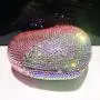 Factory Price Luxury Heart Shape Bean Party Purse Clutches Rhinestone luxury metal clutch purses frames for weddings