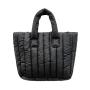 Custom Luxury Stripe Wadding Designer Tote Bag Fashion Handbags Big Hand Bags Ladies Nylon Shopping Bag for Women