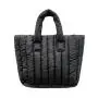 Custom Luxury Stripe Wadding Designer Tote Bag Fashion Handbags Big Hand Bags Ladies Nylon Shopping Bag for Women