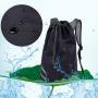 Gelory Customized Logo Outdoor Sports Drawstring Backpack Durable Portable Basketball Gym Bag