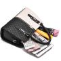 ZR715 Woman Bag Handbag Retro Lattice PU Fashion Female Zipper Portable Big Shoulder Bag Girl Versatile Tote Bag Shopping Party
