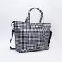 Factory Custom Printed Fashion Cute Large Capacity Waterproof Nylon Portable Travel Shoulder Ladies Handbags