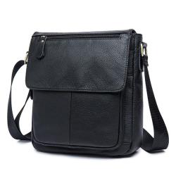 ZWY308 New Vintage Genuine Leather Crossbody Bag Men Fashion Daily Business Waterproof Shoulder Bag Wholesale Travel Organizer