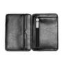 KHF005 Thread Unisex Wallet Magic Money Clip Zipper Purse Slim Leather Wallet Business ID Credit Card Case