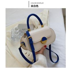 Pure Color Women Handbags Ladies Bags Pu Leather Shoulder Crossbody Bag Cross Section Square Fashion Women Bags JY220812