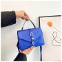 2023 New Fashion One Shoulder Small Square Bag Litchi Pattern Magnetic Buckle High Capacity Handbag Bag Ladies