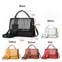 OEM Low MOQ Handbag Custom logo I speak Fluent French Vegan Leather PU Fashion Ladies Handbags 2022 Totes