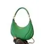 HR259 Handheld Minimalist Multi Colors Underarm Bag PU Textured Women's Shoulder Bag Niche Design Crossbody Dumpling Shape Bag