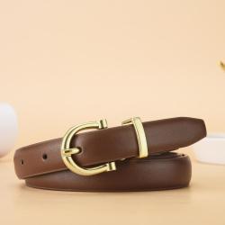 High Quality Genuine Leather Belts Pin Buckle Women Leather Belt Business Waist Belt For Women